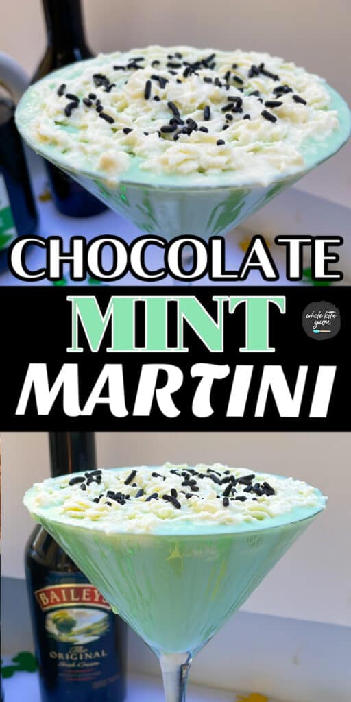 chocolate mint martini (5) st patricks day cocktail recipe