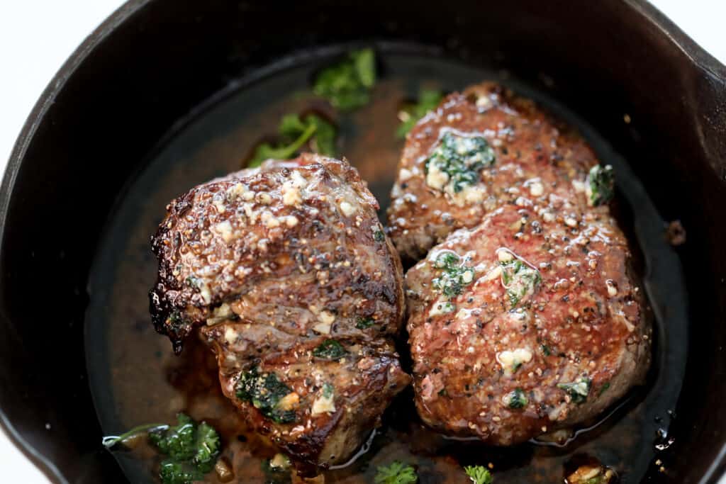 pan fried filet mignon 5 easy recipe to cook