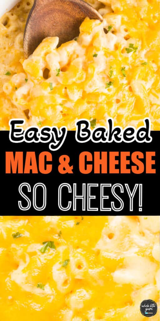 baked mac and cheese pin