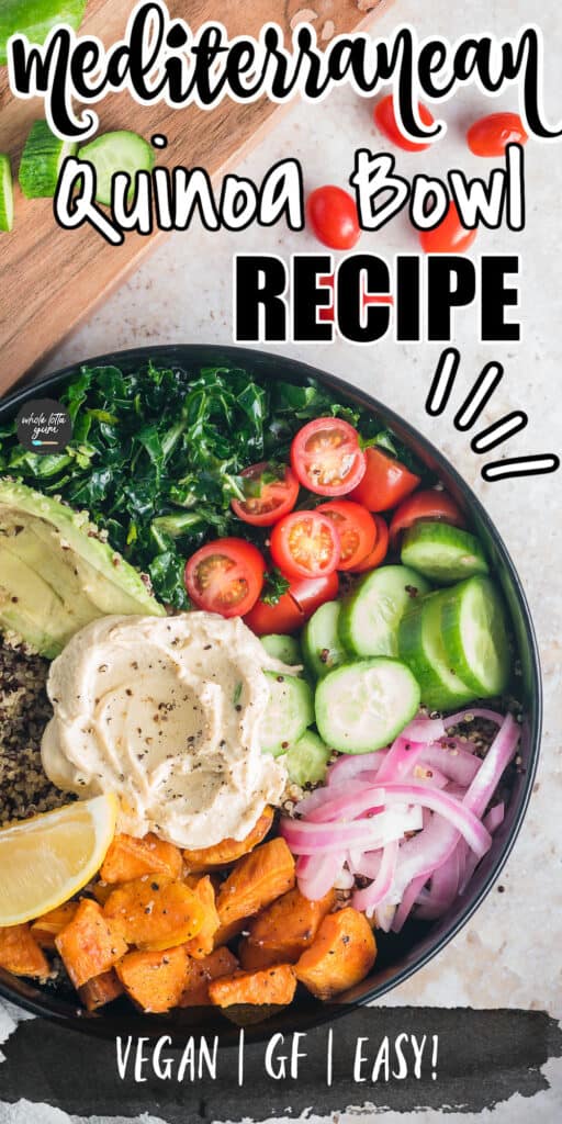healthy buddha bowl recipe pin