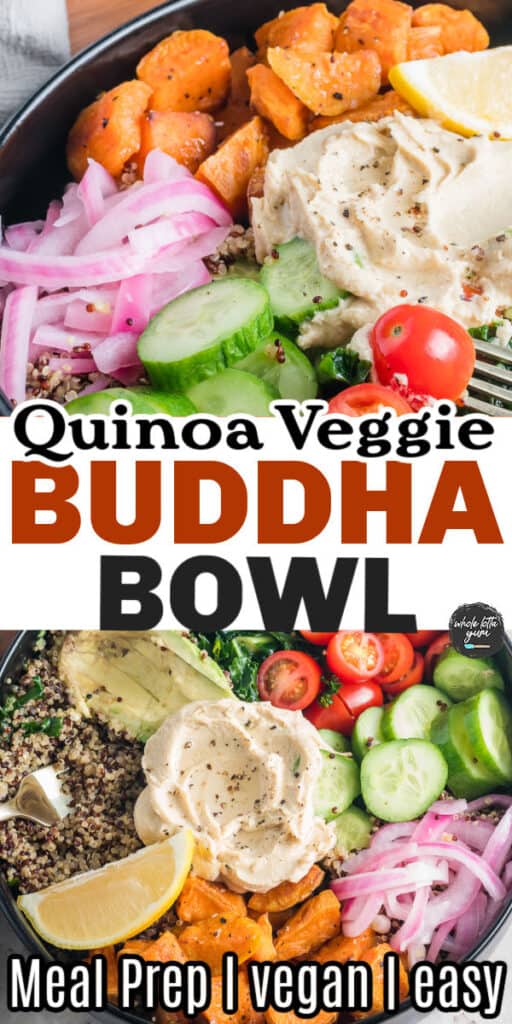 vegan buddha bowl pin