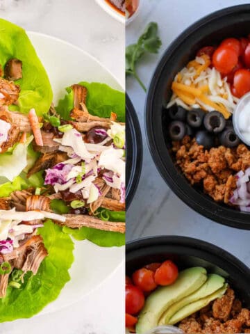 cold lunch ideas collage