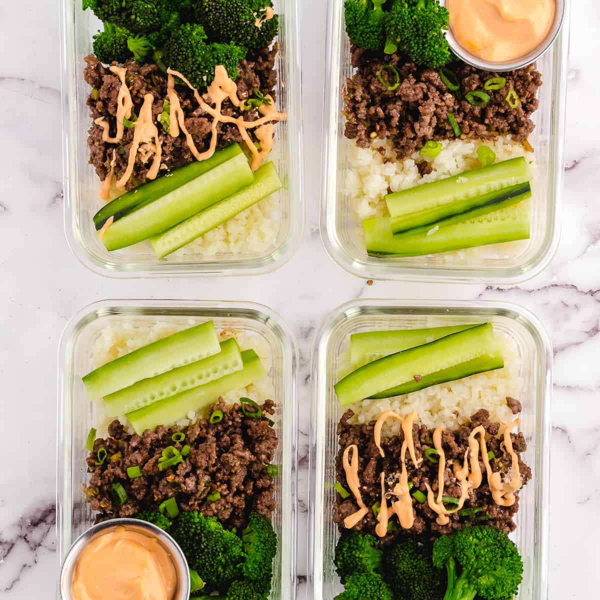 Korean Beef Bowls