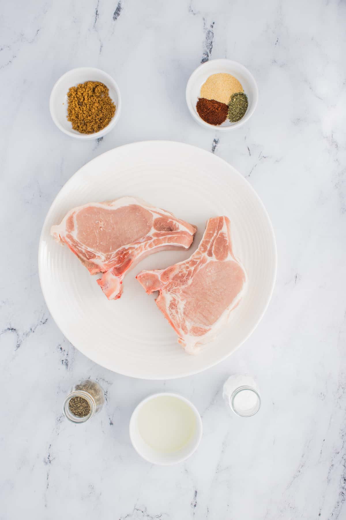 air fryer bone in pork chop ingredients.