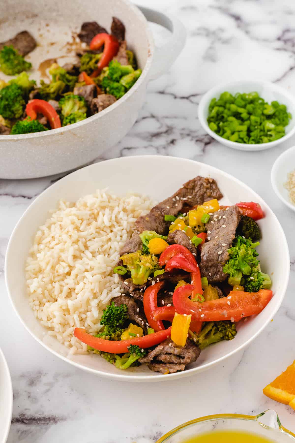 LR Orange Beef-1 easy healthy quick recipe meat and veggies