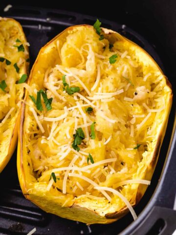 air fryer spaghetti squash 6 simple recipe ready to serve