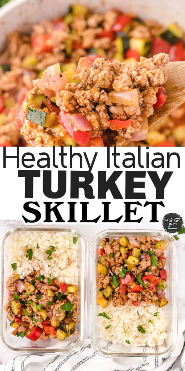ground turkey recipes pin healthy Italian recipe 1