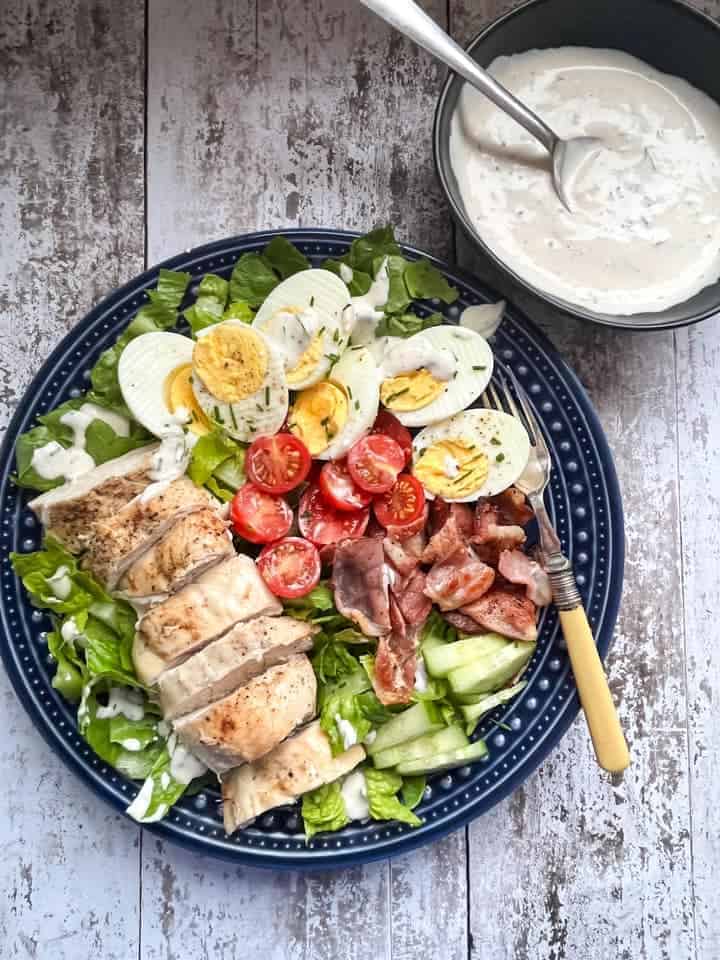 Chicken Cobb Salad healthy recipe
