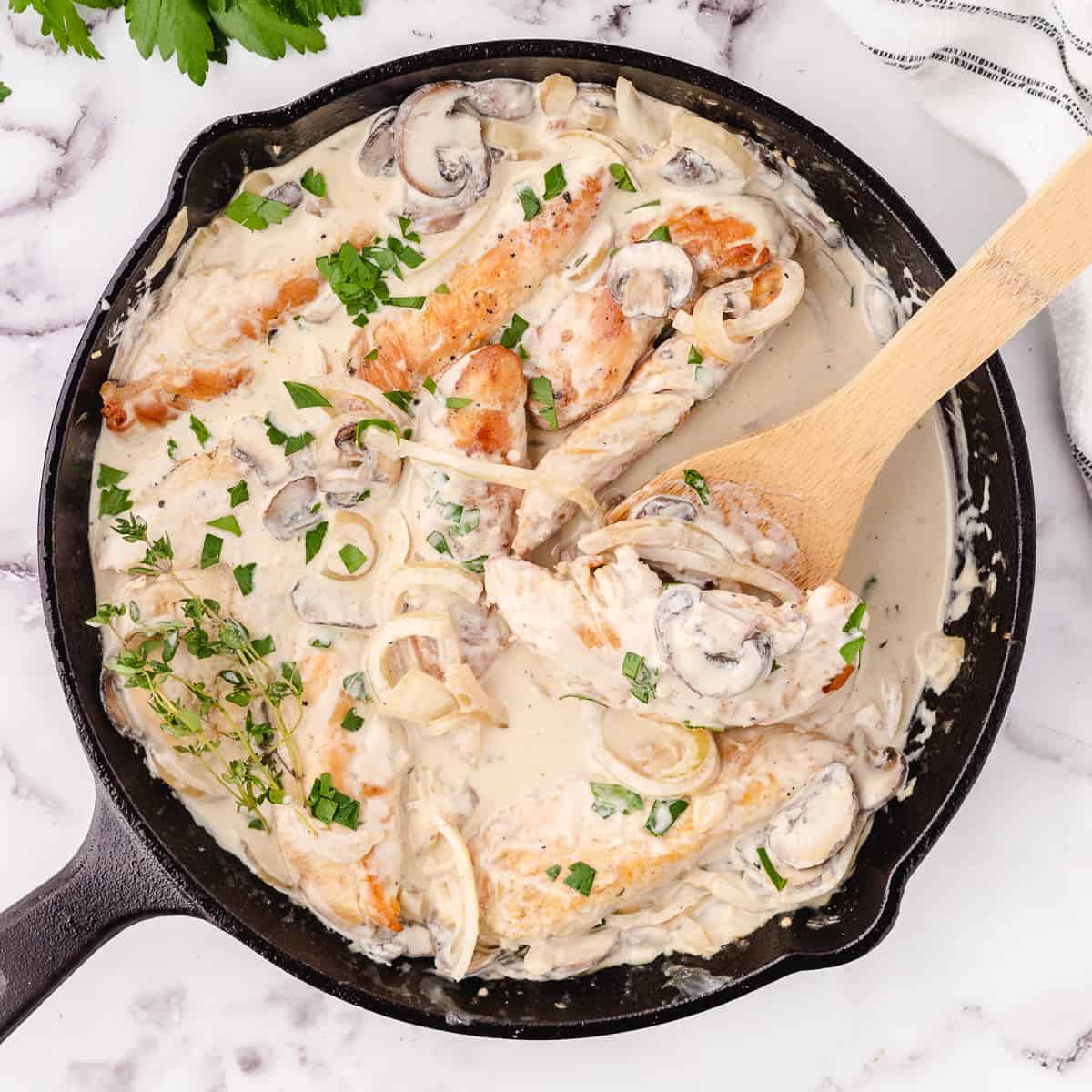 cast iron chicken delicious and healthy