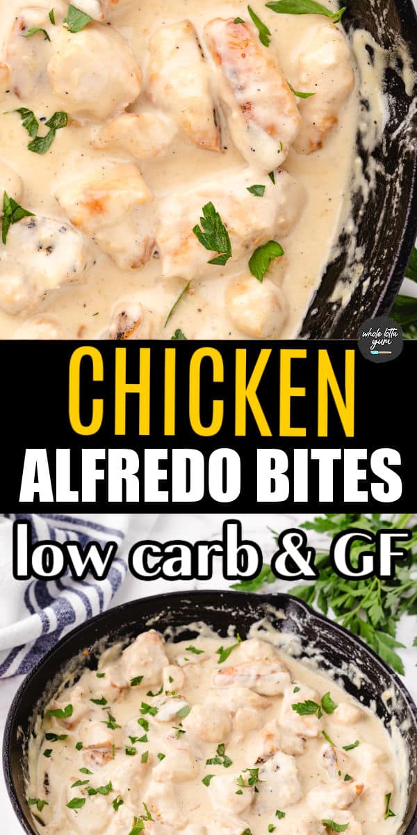 chicken alfredo without noodles healthy low carb recipe