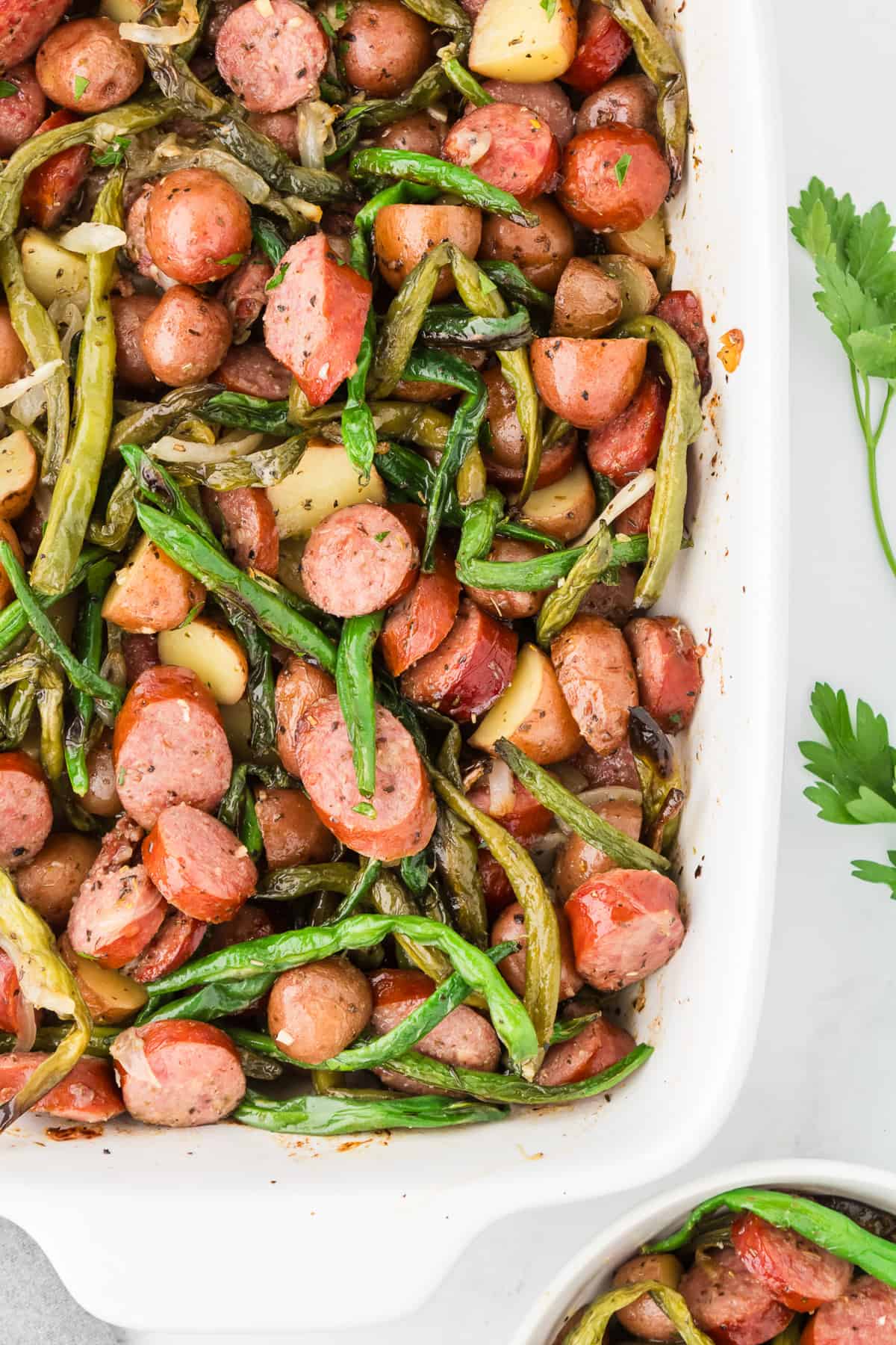 green beans sausage and potatoes 1 delicious healthy recipe