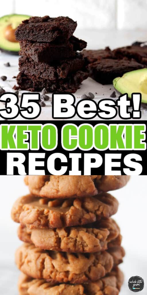 keto cookies pin