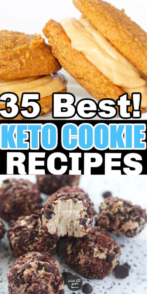 keto cookies pin