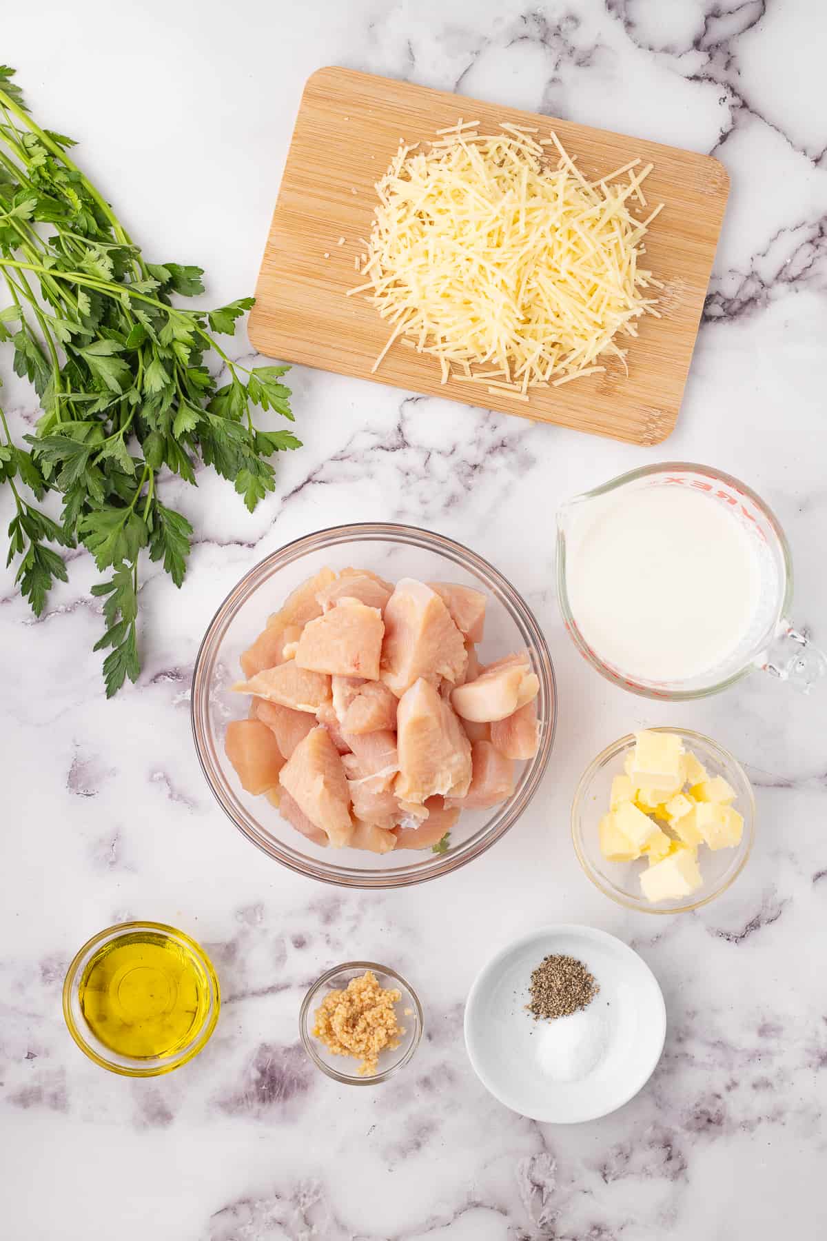 low carb chicken alfredo ingredients