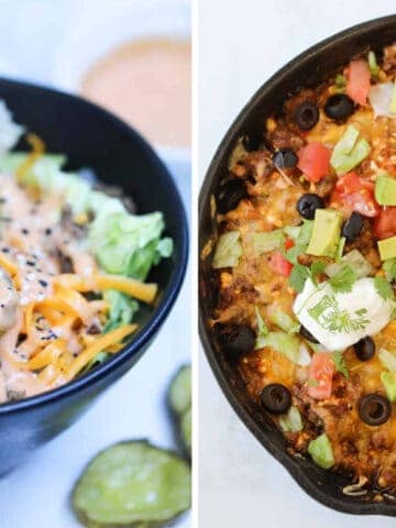 recipes for ground beef collage