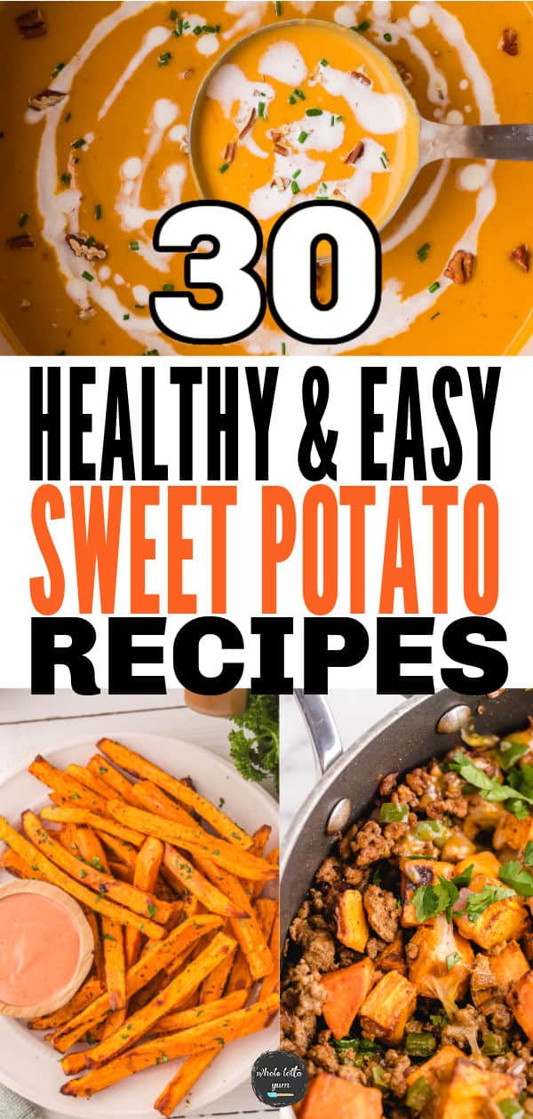 recipes for sweet potatoes pin