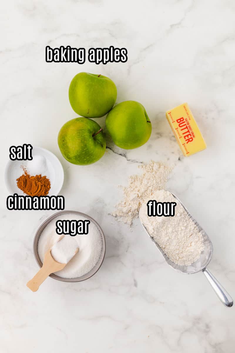 apple pie recipe without oats simple ingredients