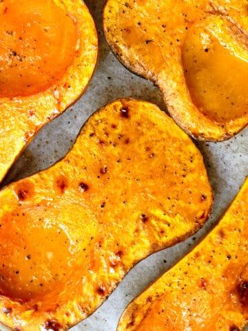 Roasting Butternut Pumpkin for Soup made easy and healthy