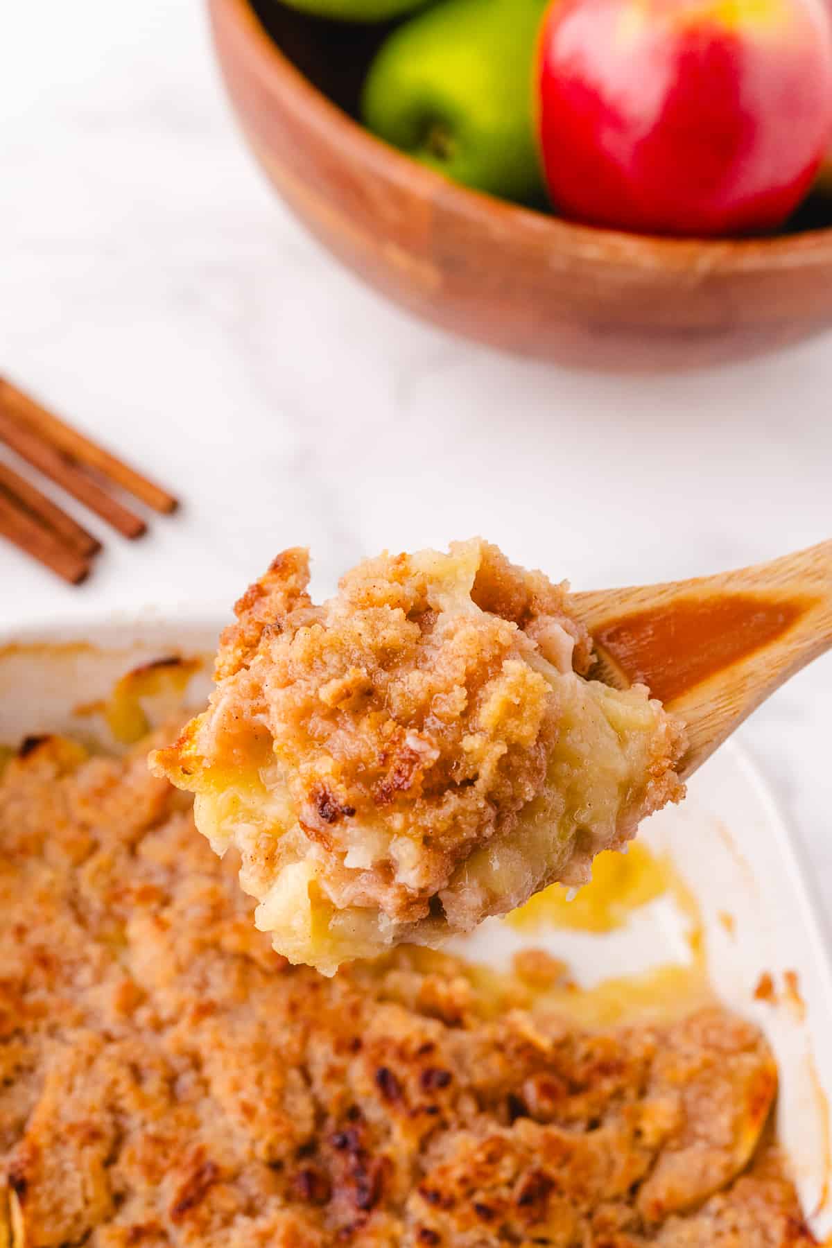 easy apple crisp recipe no oats simple to make