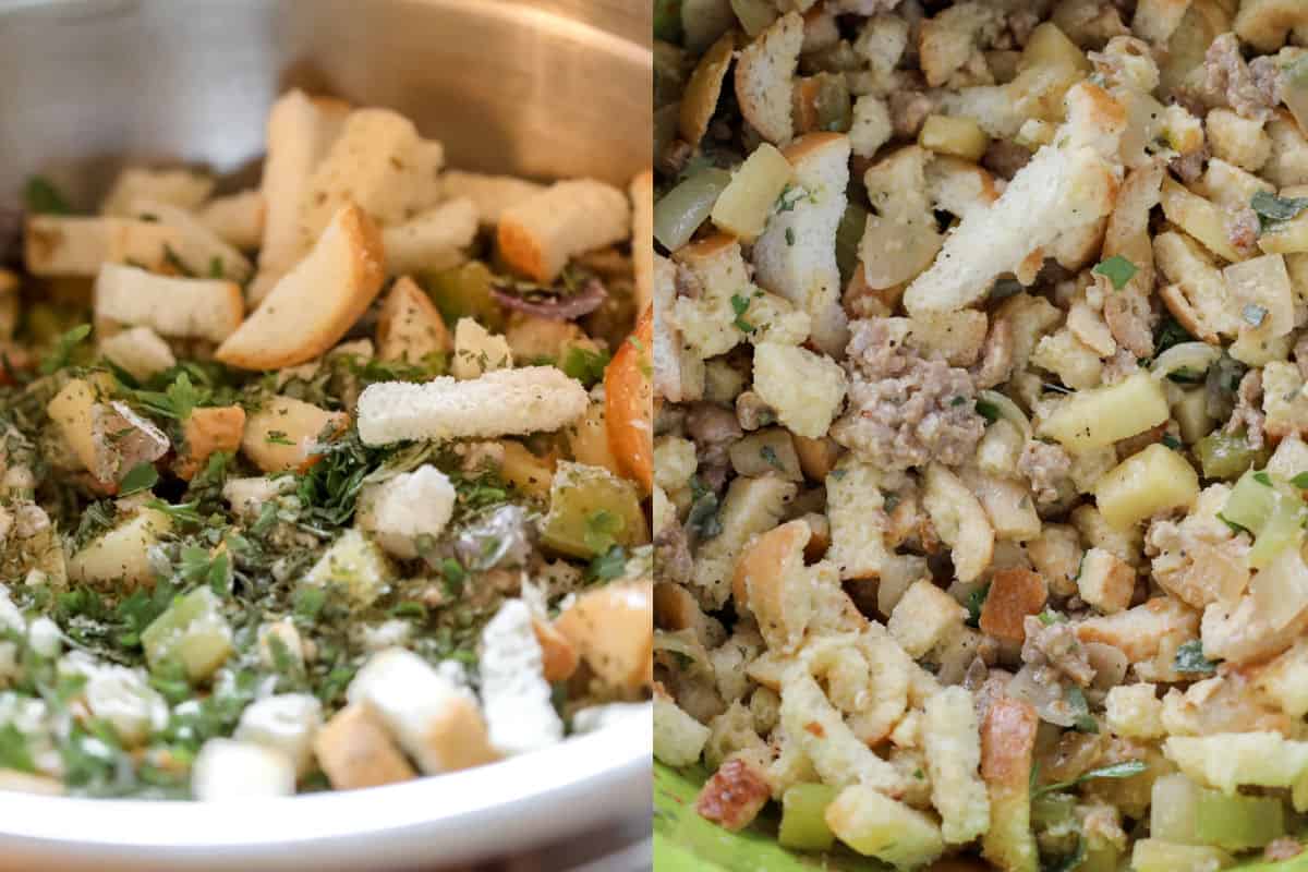 sausage stuffing easy recipe