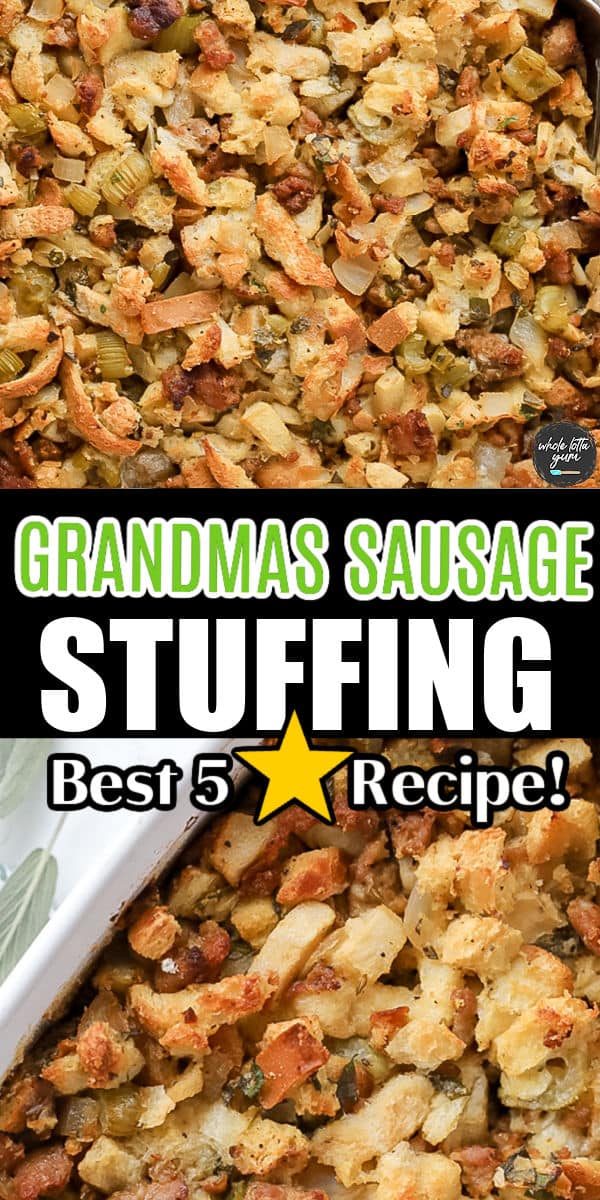 sausage stuffing pin healthy simple stuffing recipe