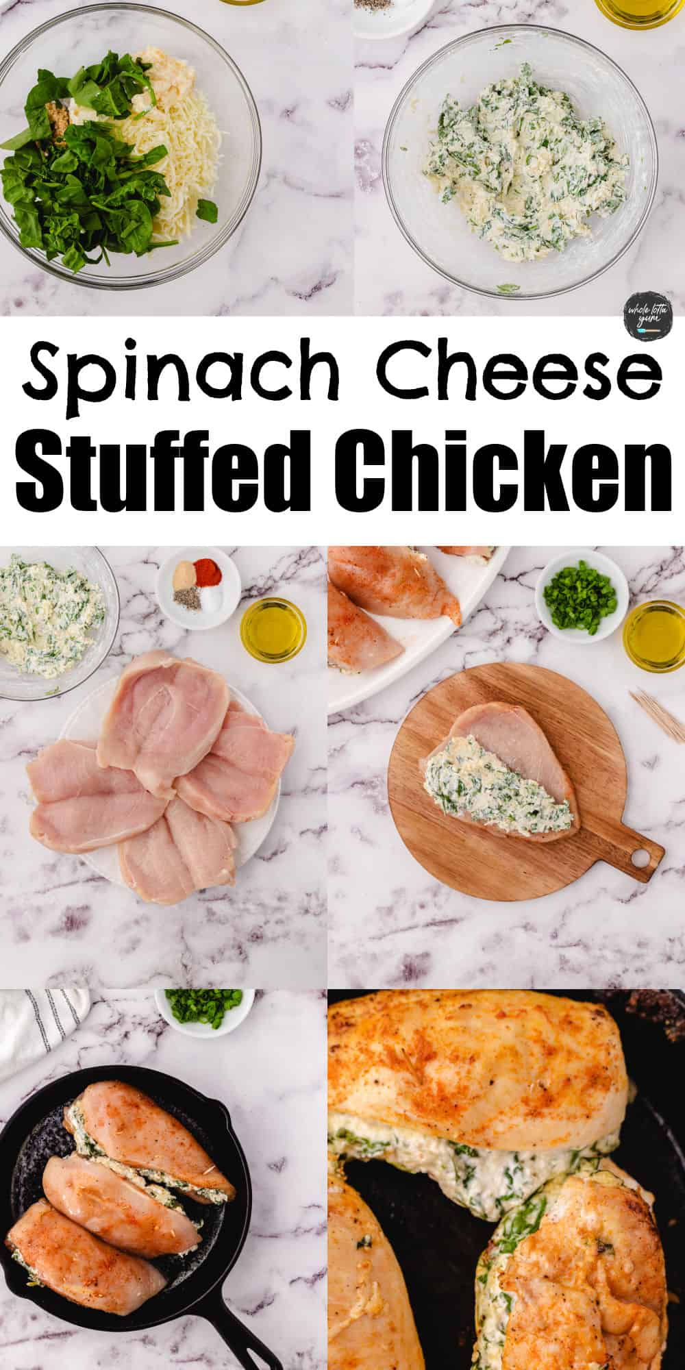how to stuff chicken breasts recipe steps