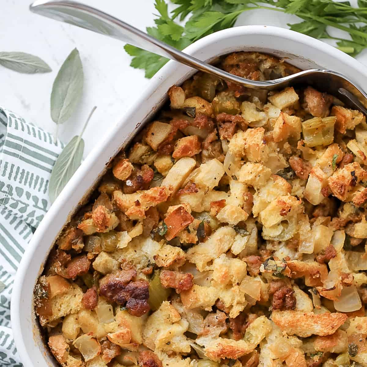 stuffing with sausage delicious easy recipe