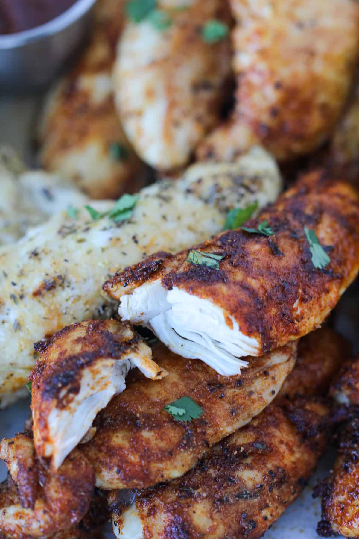1 air fryer chicken tenders no breading easy and healthy recipe