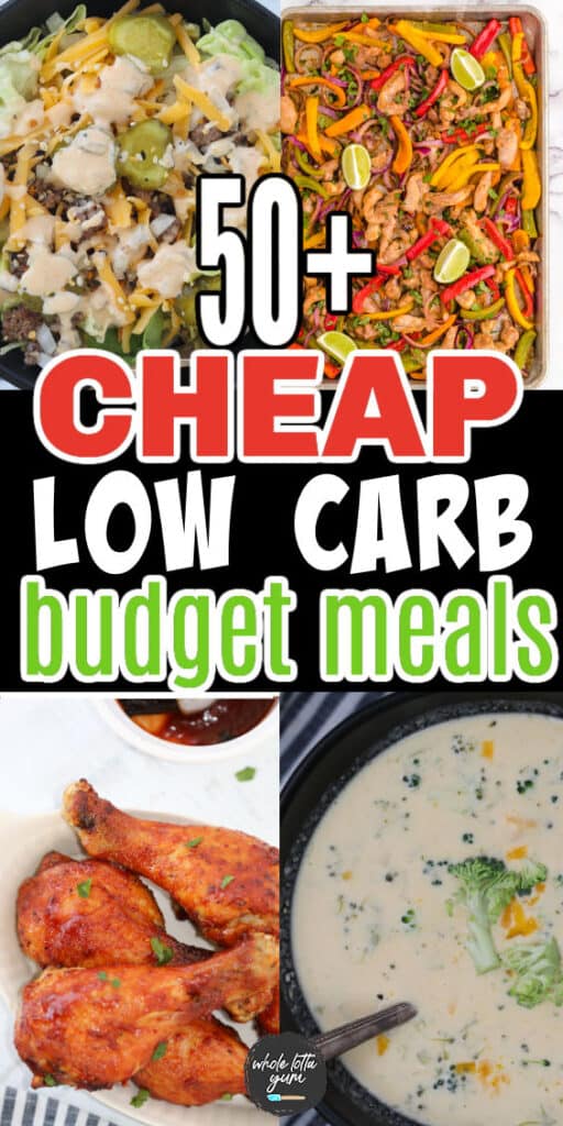 easy cheap keto recipes pin