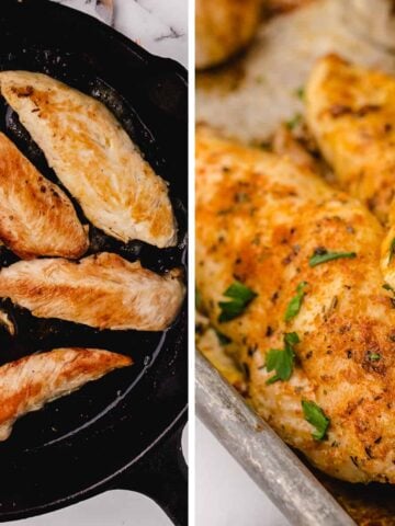 the best ways to cook chicken tenderloin collage image