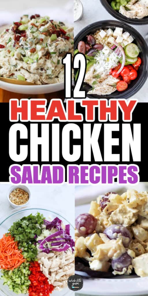 recipes for chicken salads pin for pinterest