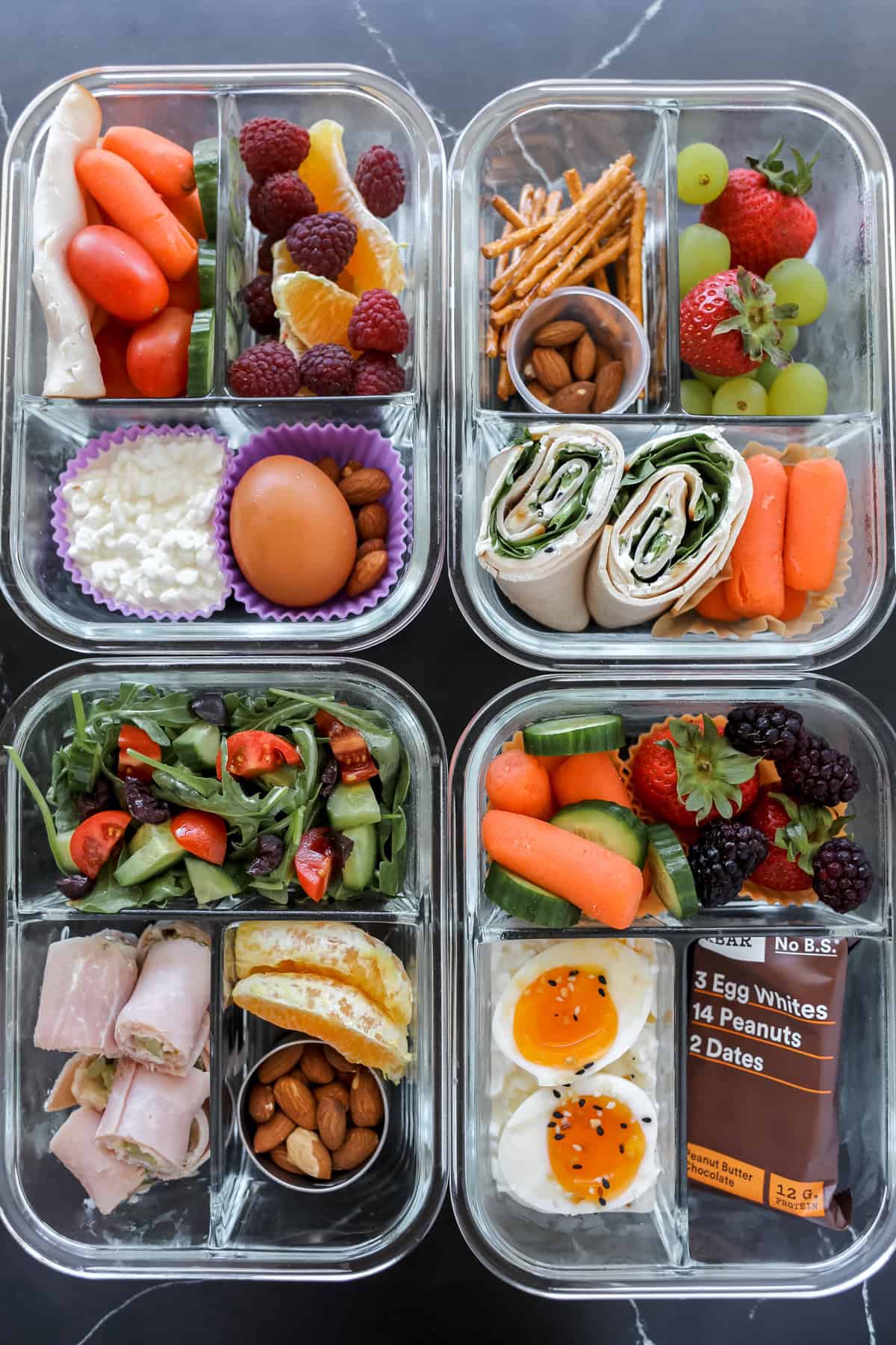 protein box ideas grouped together