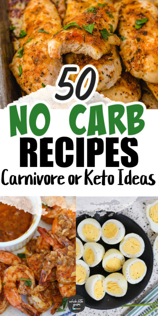 no carb recipes for social media