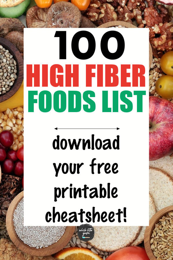 high fiber foods image of food for social media