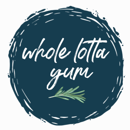 new logo for whole lotta yum website