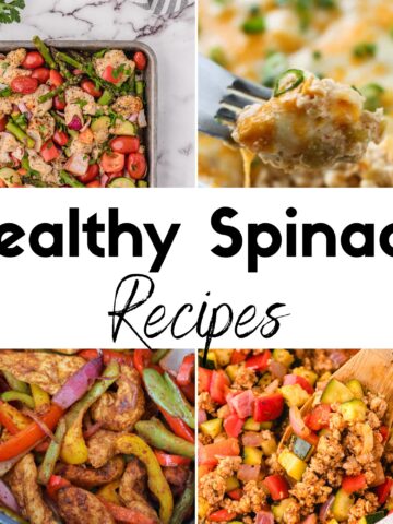 Healthy Spinach Recipes