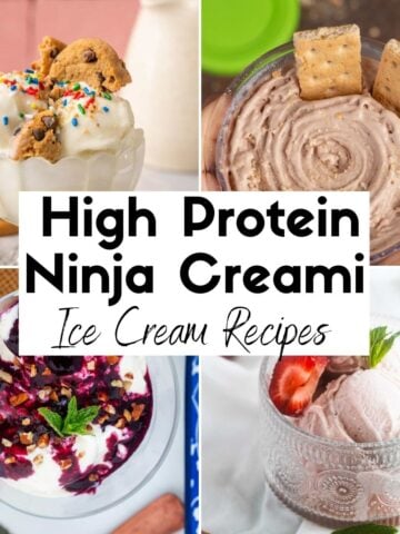 Protein Ninja Creami Ice Cream Recipes