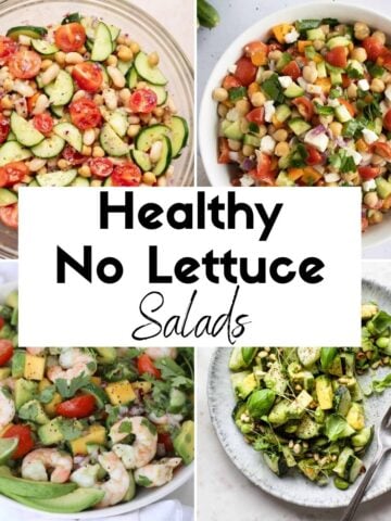 Healthy Salads No Lettuce