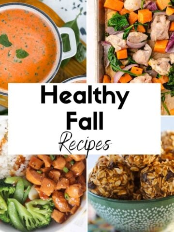 Healthy Recipes for Fall